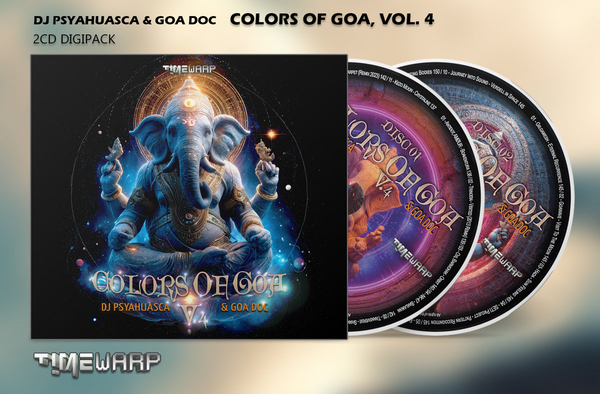 Colors Of Goa, Vol. 4 (timewarp264) and 2CD! | Psyahuasca, Goa Doc