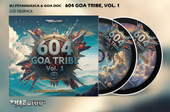 604 GOA Tribe, Vol. 1 (timewarp274) and 2CD! | DoctorSpook, Goa