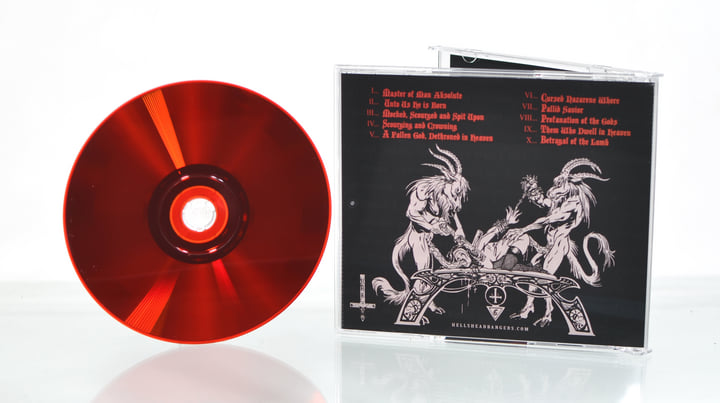 Profanatica ブラックメタル　blackl Wreathed In Dead Angels | PROFANATICA