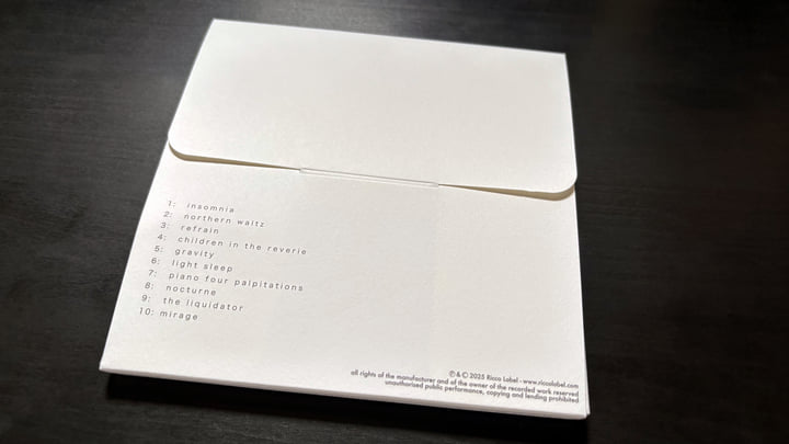 insomnia  INSOMNIA | Takahiro Kido | Ricco Label