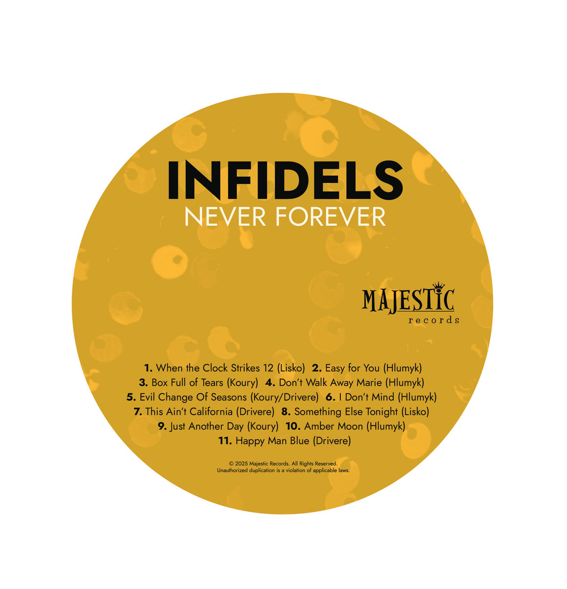 Never Forever | Infidels Never Forever | Infidels