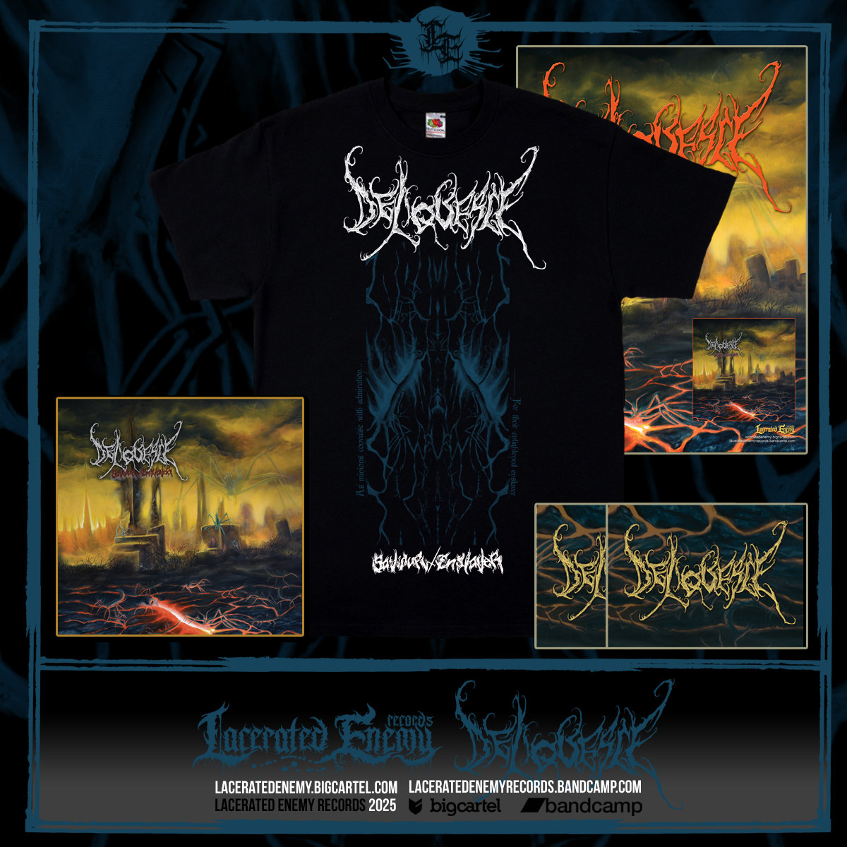 DELIQUESCE - Saviour / Enslaver | Lacerated Enemy records DELIQUESCE - Saviour / Enslaver | Lacerated Enemy records