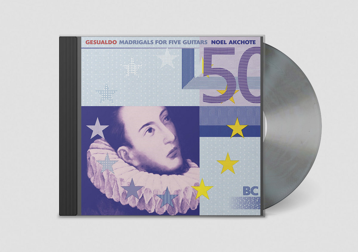 洋楽 Gesualdo Madrigals for Five Guitars Madrigals For Five Guitars M- CD Carlo Gesualdo Noel Akchote