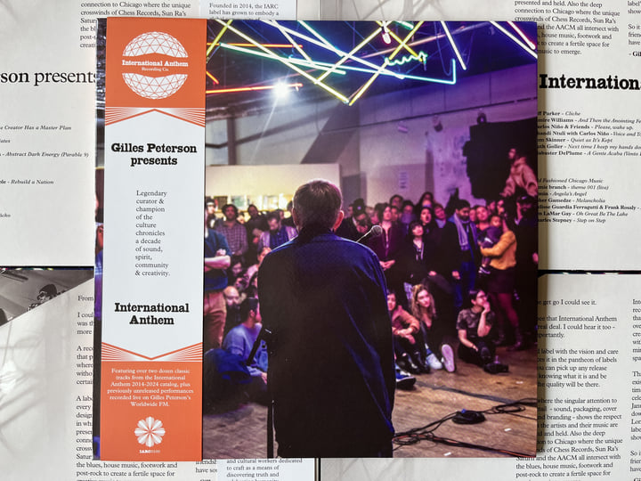 洋楽 Gilles Peterson / International Anthem Gilles Peterson presents International Anthem | Gilles