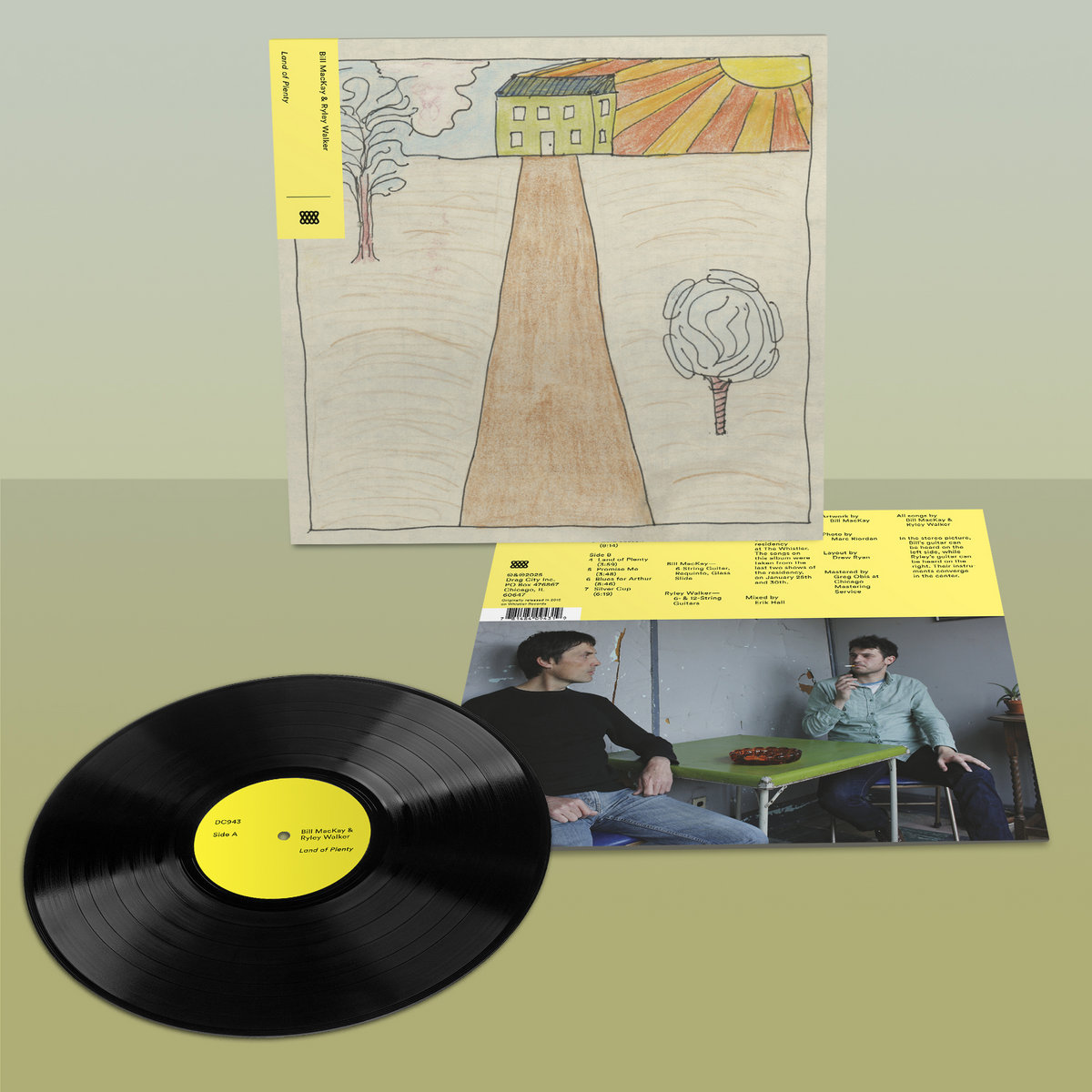 米、欧LP Bill MacKay Locust Land DC876 Drag City /00260 Locust Land | Bill MacKay
