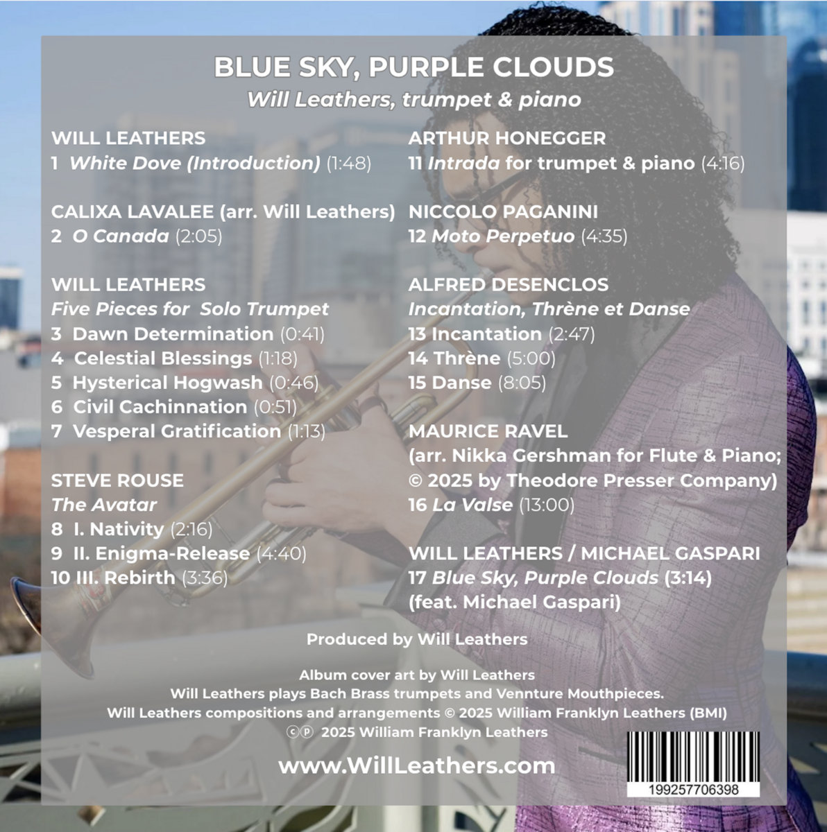 Blue Sky, Purple Clouds | Will Leathers