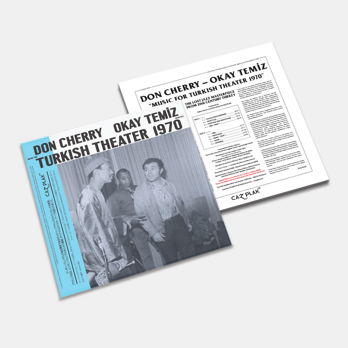 MUSIC FOR TURKISH THEATER | Don Cherry, Okay Temiz | cazplak