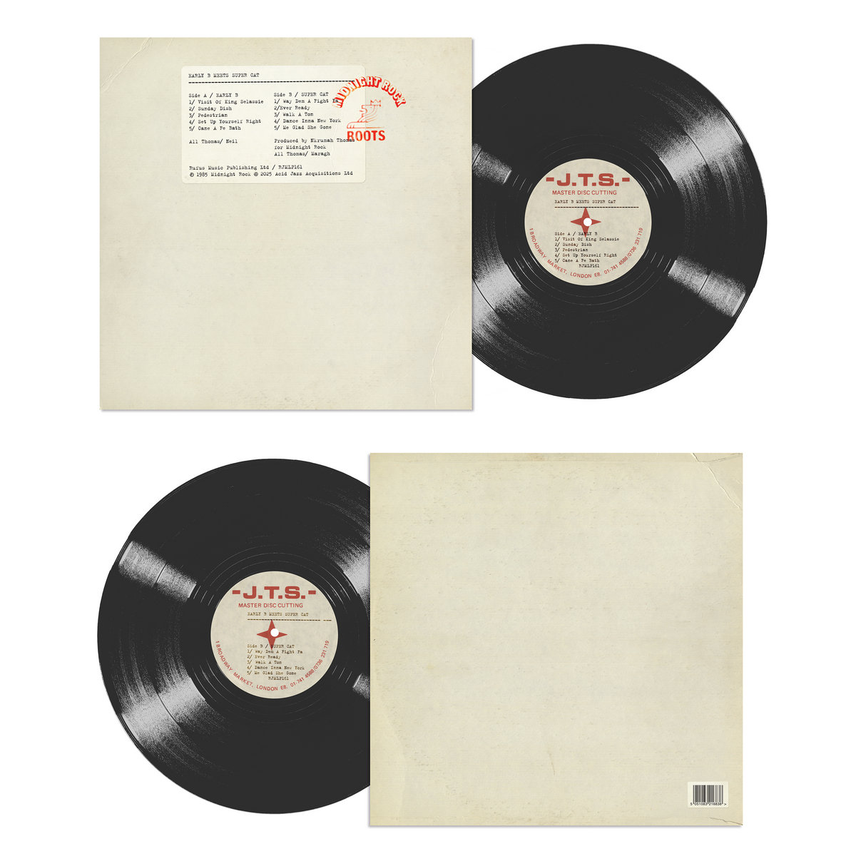 ジャマイカLP Early B Tribute To Musical Doctor NONE Corner Stone /00260 ジャマイカLP Early B Tribute To Musical Doctor NONE Corner