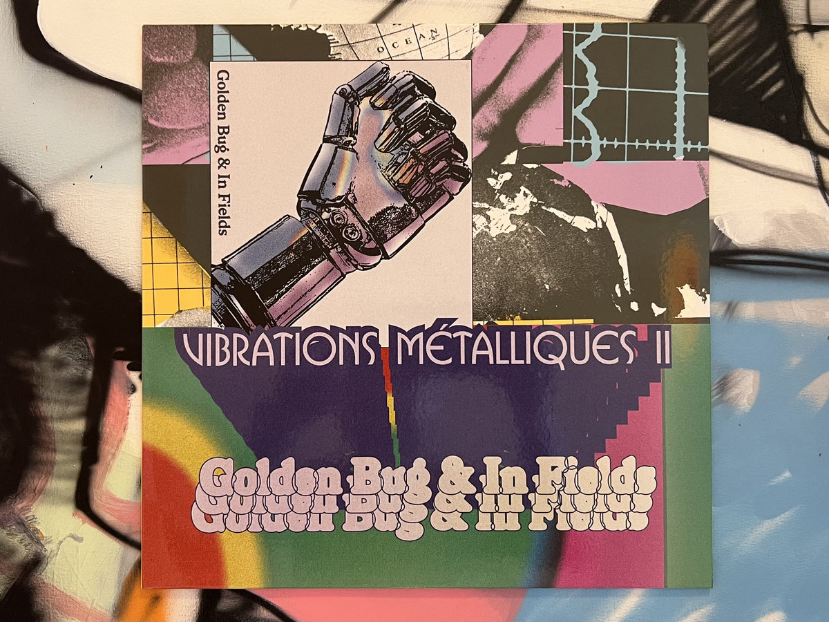 シルバー　真鍮　 DISCO roots pick maiden HNRLP035: Vibrations Métalliques II | Golden Bug & In Fields