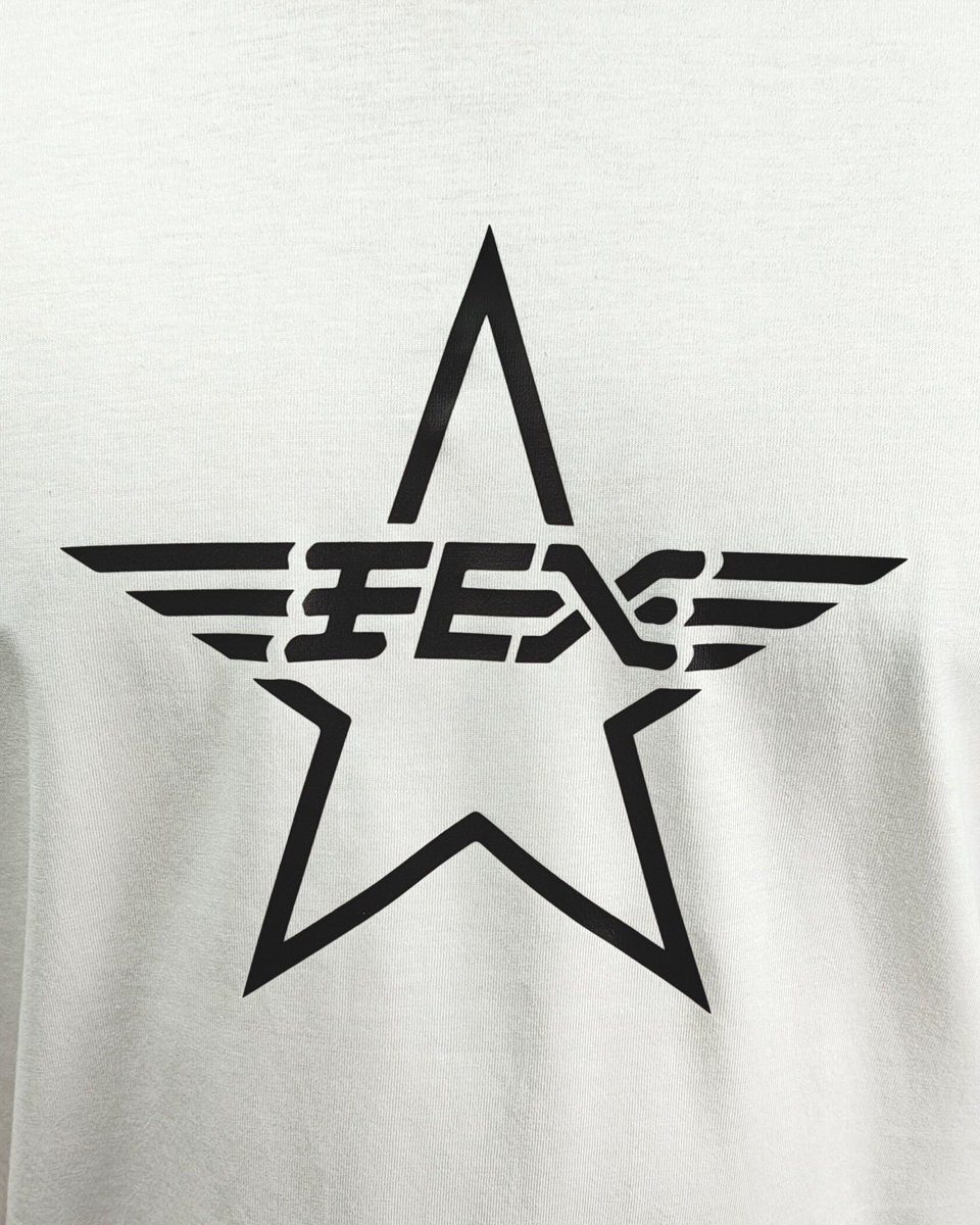 FEX Star Logo Shirt (White) | FEX