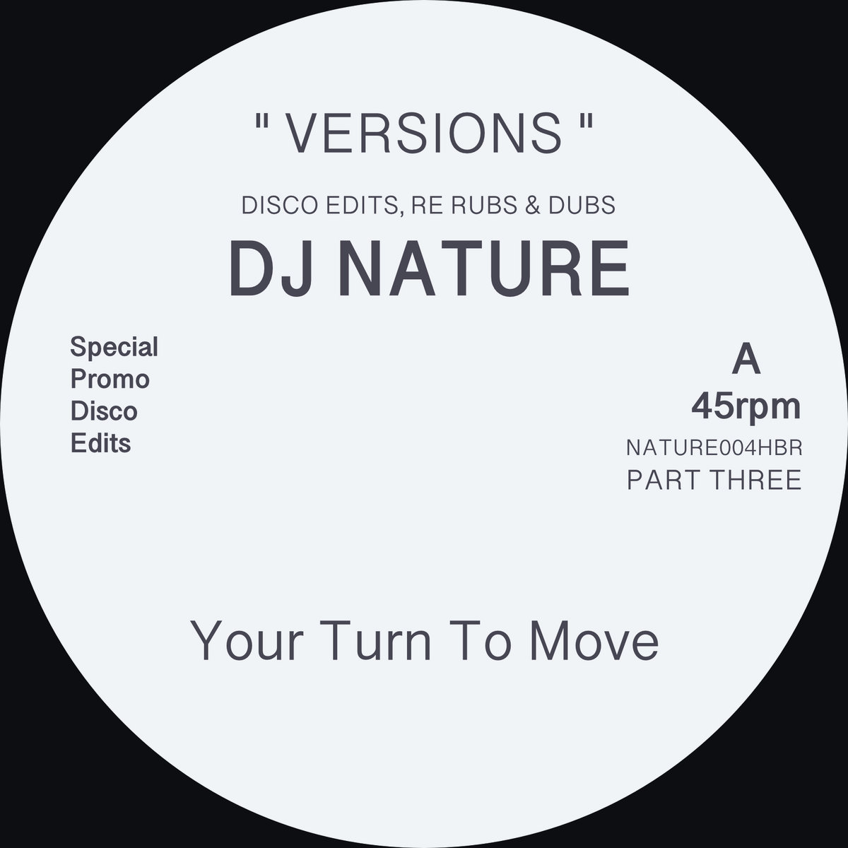 DJ Nature – Versions (Part One) DJ Nature – Versions (Part One) – 2 x Vinyl (12