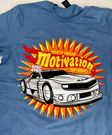 TEE - MOTIVATION - NORTH SEA BLUE, image 2