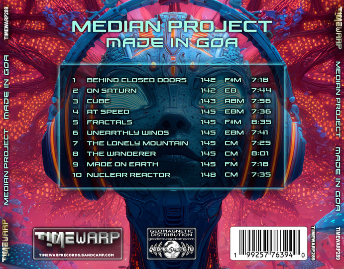 【Goa】Non Fiction - Aspect to the Future Median Project - Made In Goa (timewarp289 / Timewarp Records