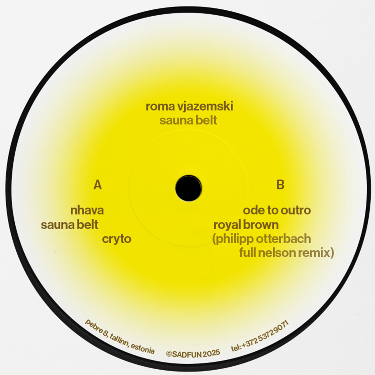 Sauna Belt Roma Vjazemski Sad Fun