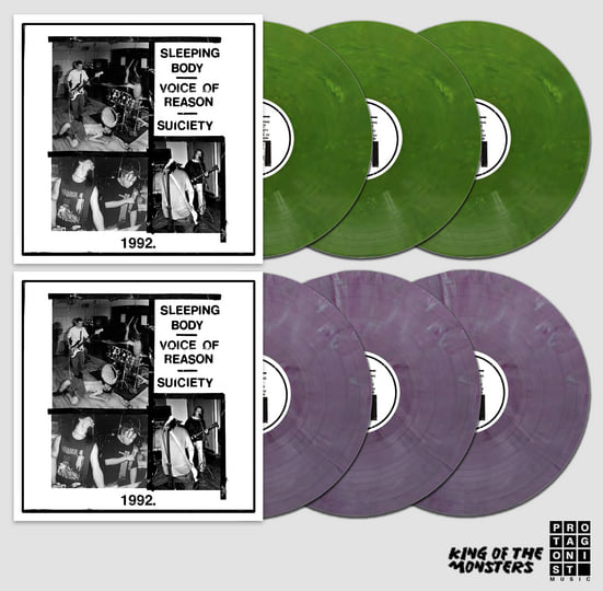 1992. | SLEEPING BODY / VOICE OF REASON / SUICIETY | King Of The