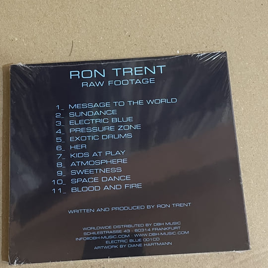 EB001LP - Ron Trent - Raw Footage | Ron Trent | dbh-music