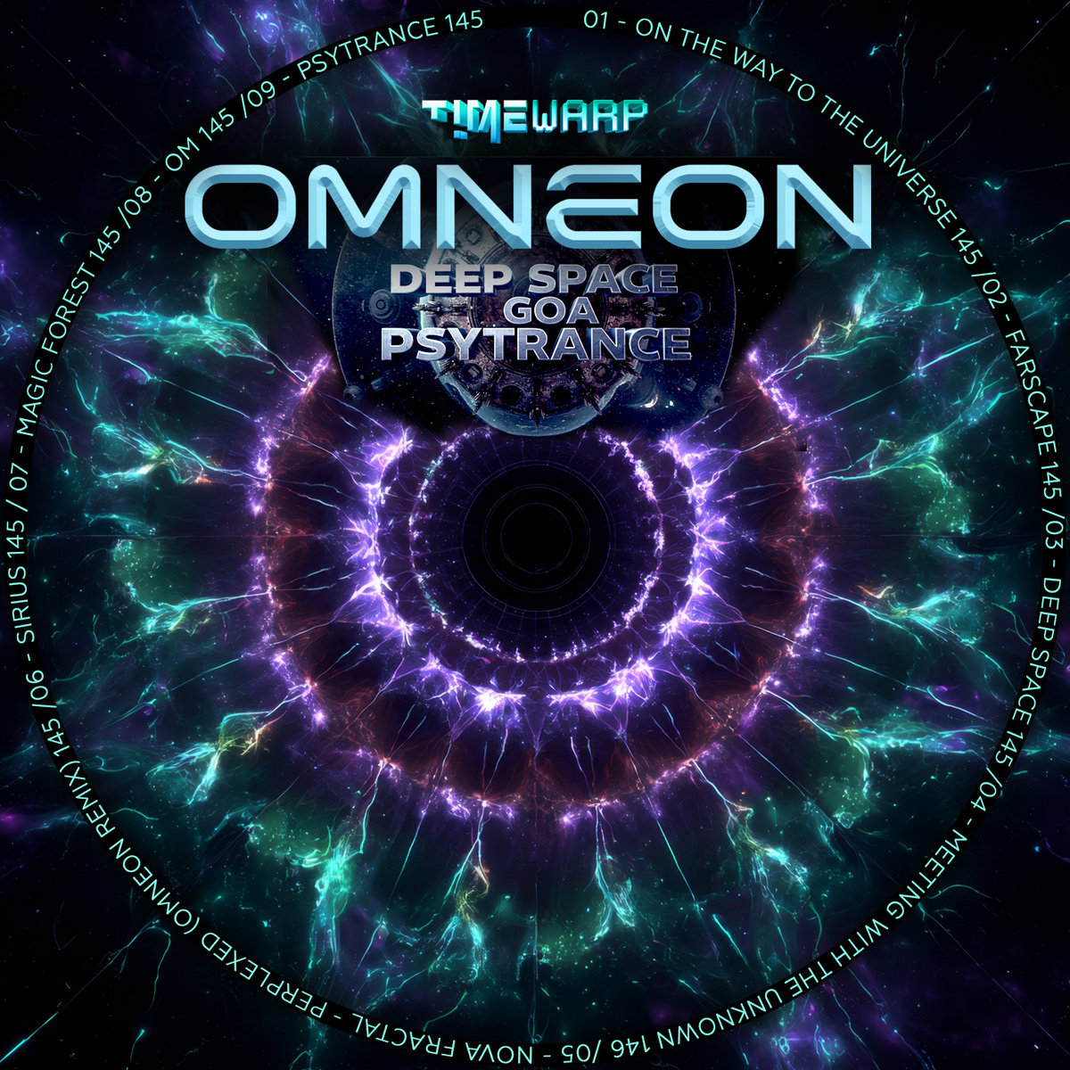 Omneon - Deep Space Goa Psytrance (timewarp262 / Timewarp) and CD