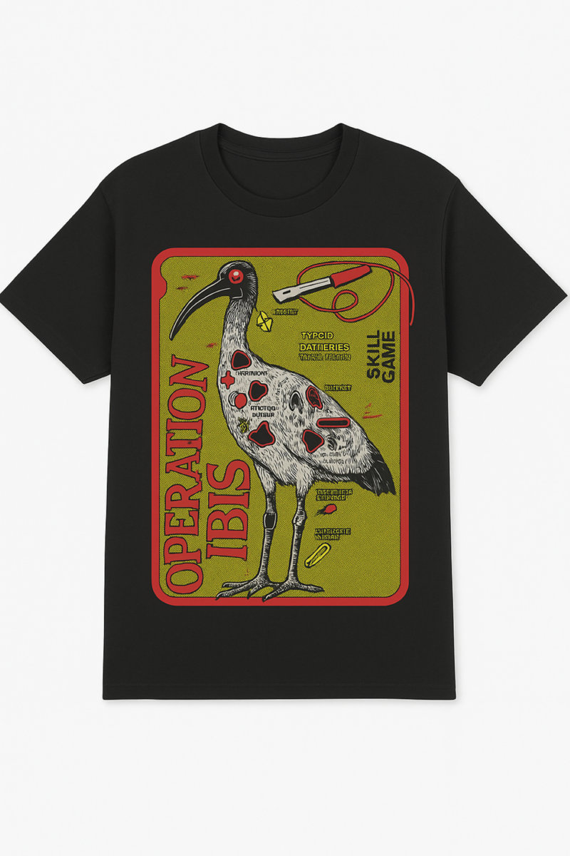 Operation Ibis board game t-shirt | Operation Ibis