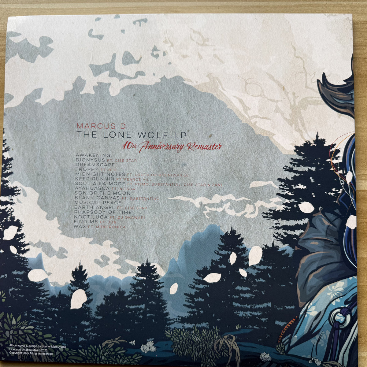 【123/CD5点】MARCUS D The Lone Wolf LP The Lone Wolf LP (10th Anniversary Remaster) | Marcus D