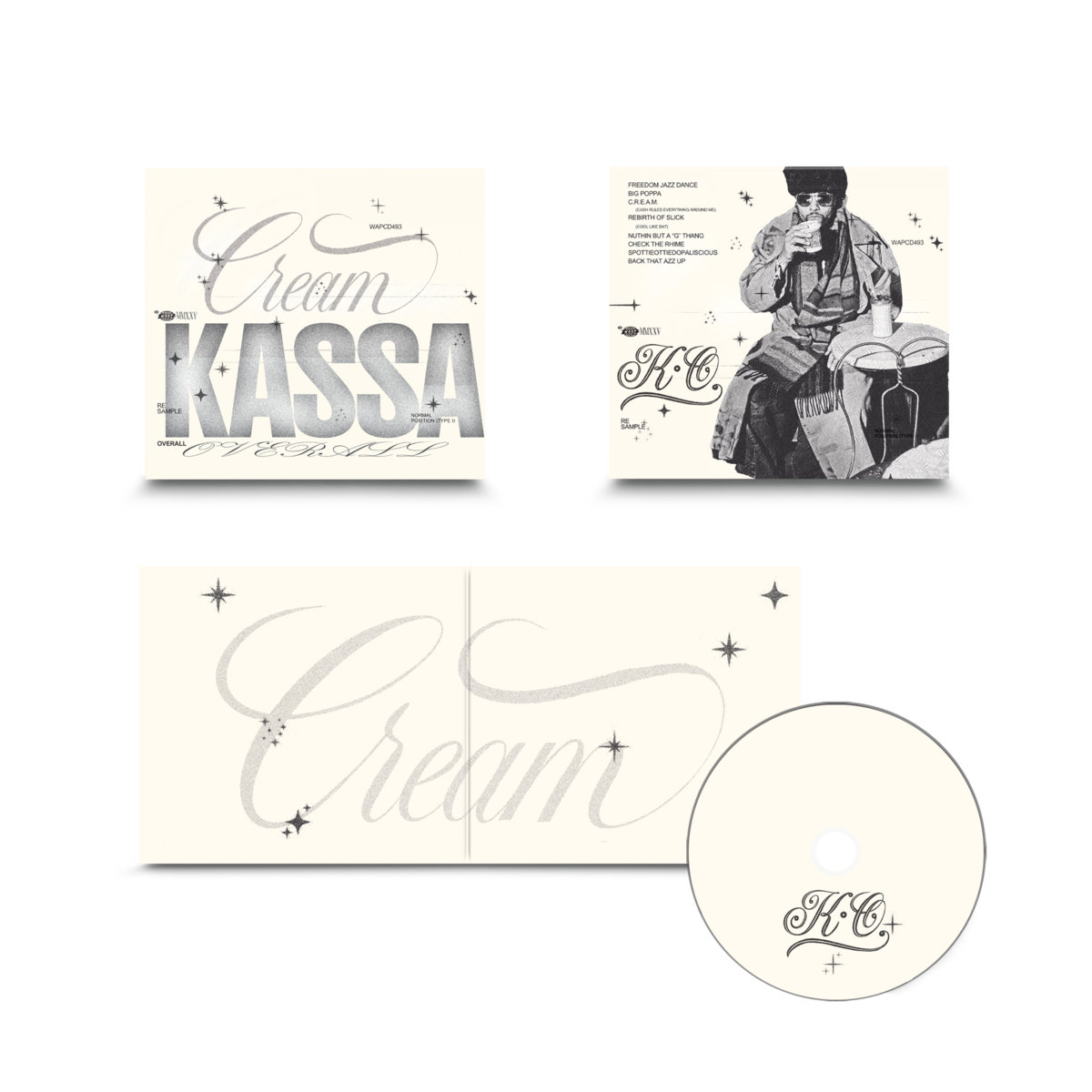 ※11/25迄販売中※ 鹿乃 2ndアルバム『Sweet Ices Cream』 Kassa Overall - CREAM. Kassa Overall.