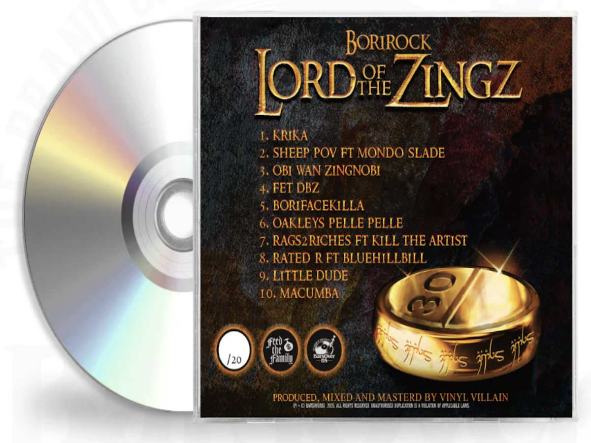 Lord Of The Zingz | BoriRock x Vinyl Villain | Vinyl Villain