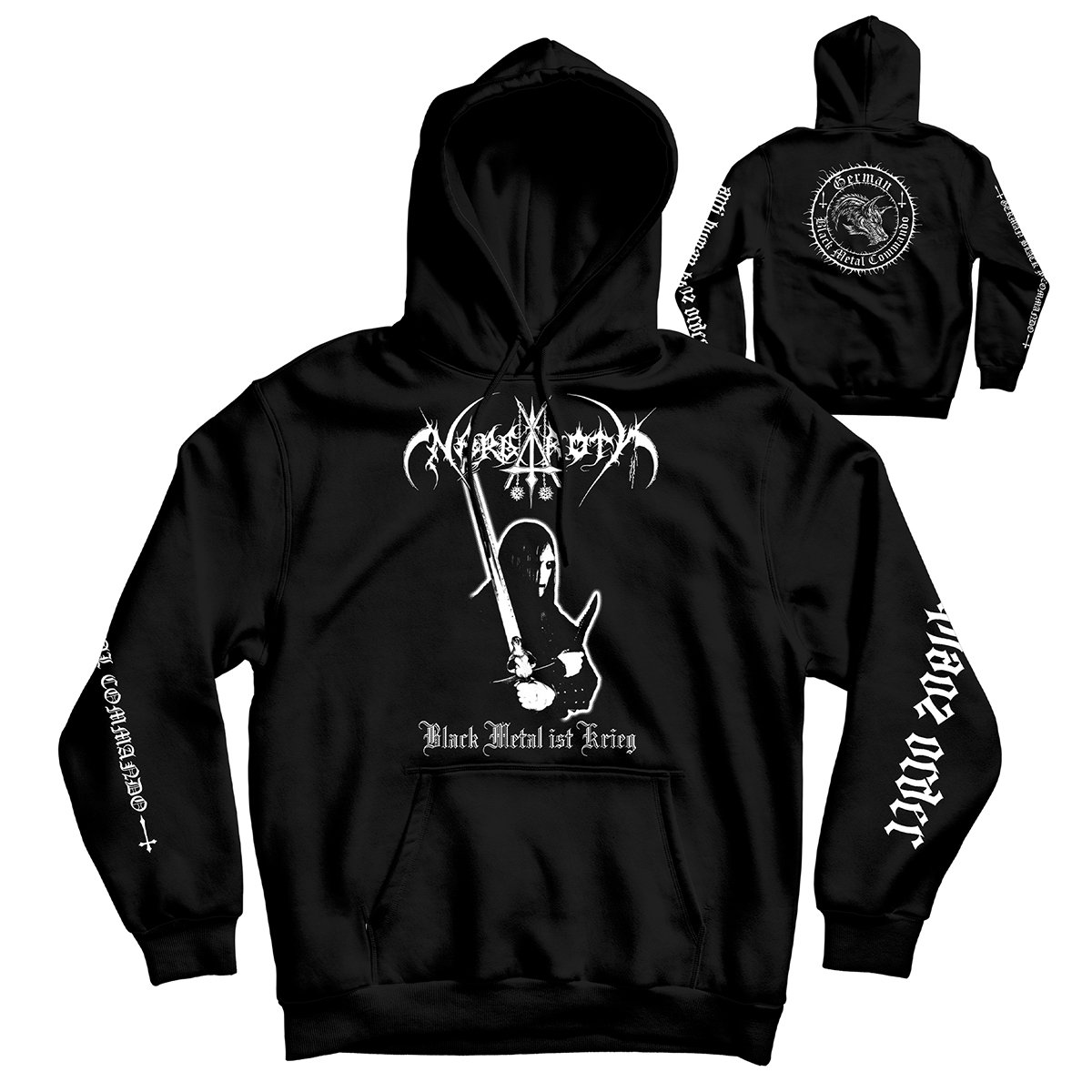 Black Metal Ist Krieg Hoodie | Nargaroth
