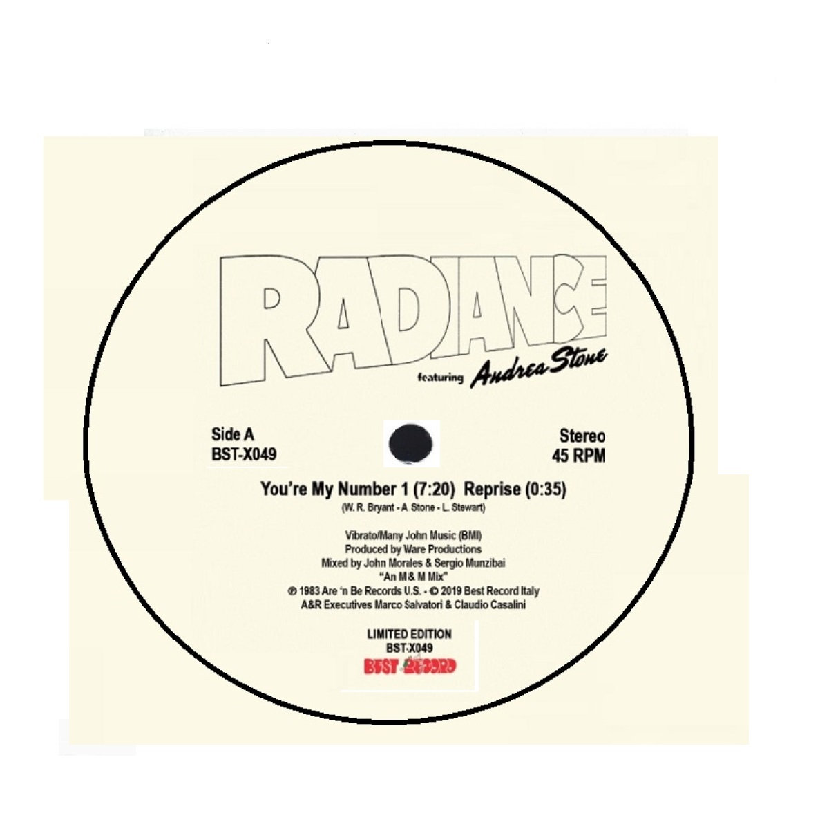 You're The Number 1 [BST-X049] | RADIANCE Feat. ANDREA STONE