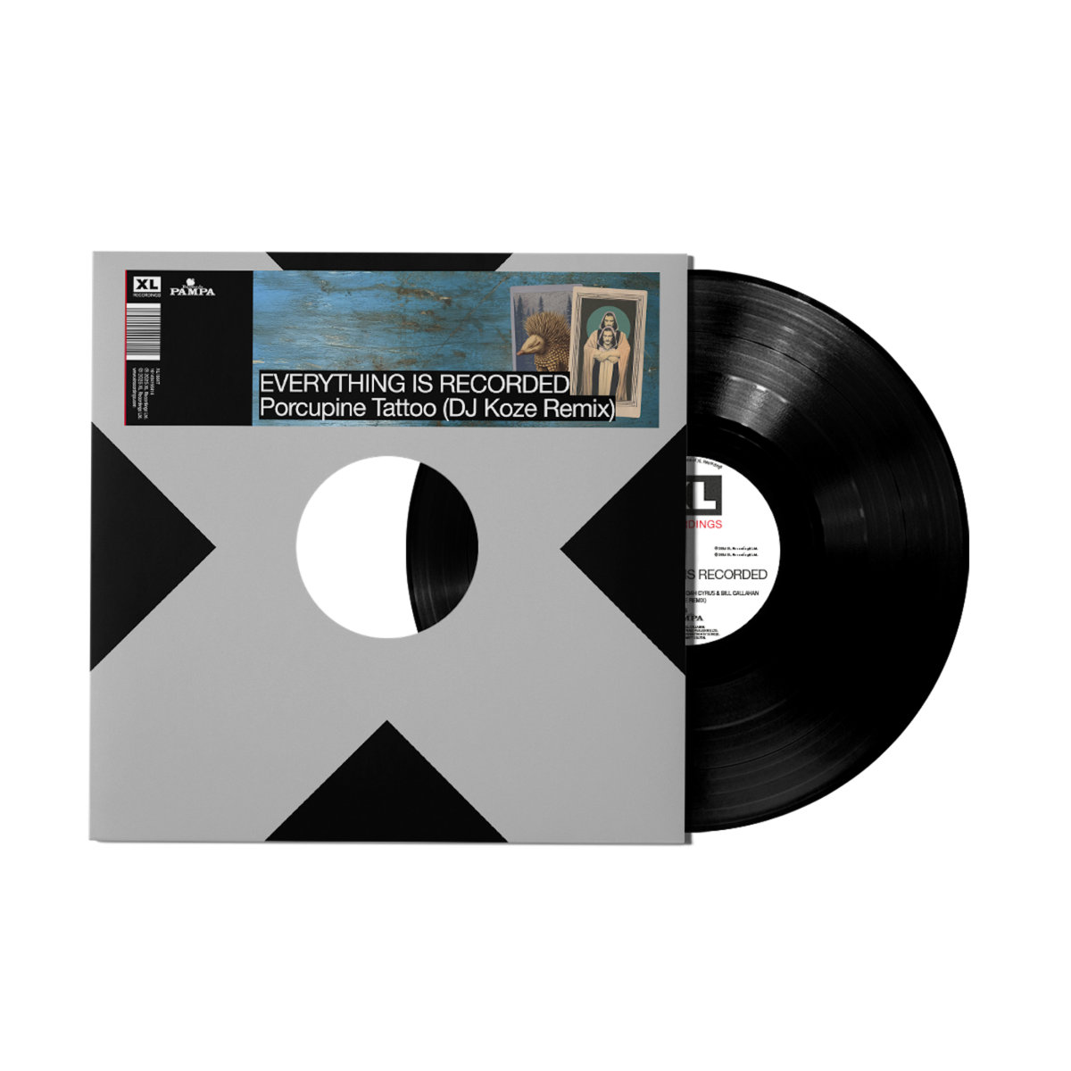 Everything Is Recorded Ft. Noah Cyrus & Bill Callahan - Porcupine Tattoo(12", S/Sided, Single)