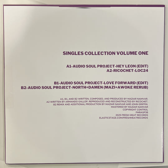 Singles Collection Volume One | Audio Soul Project