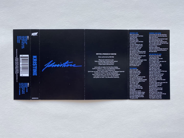 KRISTINE,新品,NEW RETRO WAVE,シンセ・ポップ,80s Kristine | KRISTINE | NewRetroWave