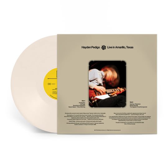 Live in Amarillo, Texas | Hayden Pedigo