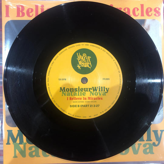 7” Natalie Nova I Believe In Miracles I believe in Miracles | MonsieurWilly & Natalie Nova | Funky
