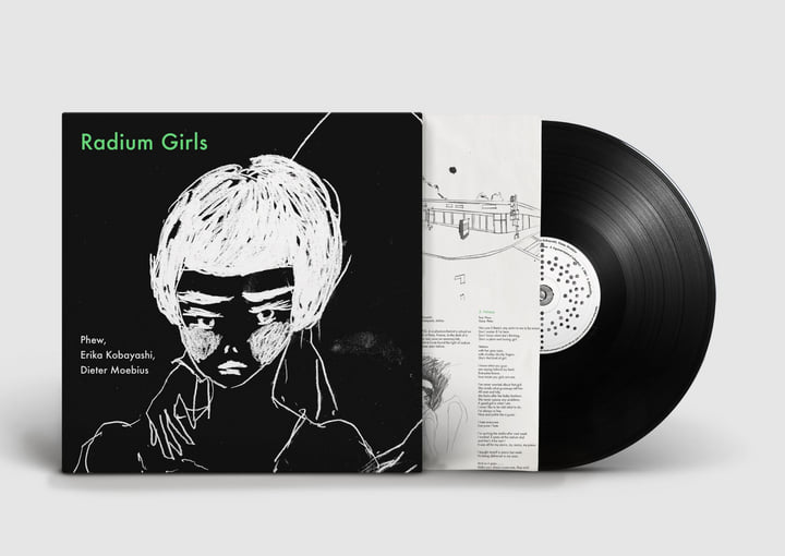 Phew フュー - Radium Girls 限定リマスター再発レコード Radium Girls | Phew, Erika Kobayashi, Dieter Moebius | Phew