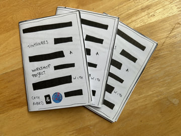 Limited Edition tinyscores zine, image 1