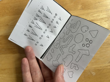 Limited Edition tinyscores zine, image 3