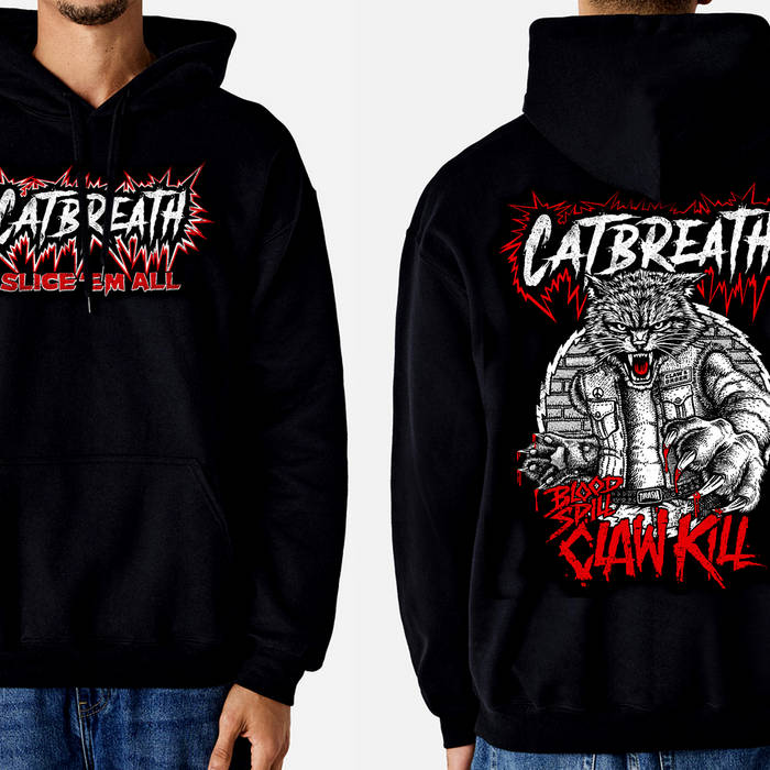 CATBREATH - Hoodie "Blood Spill"