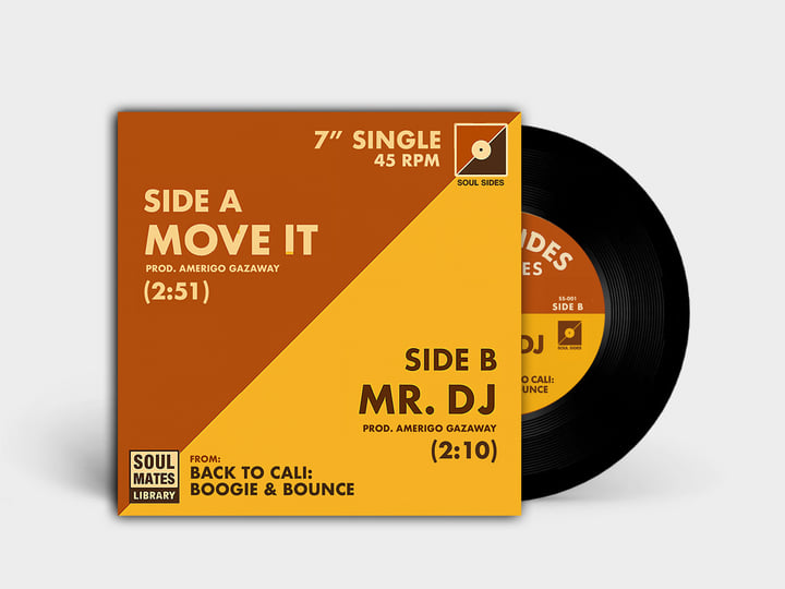 Move It / Mr. DJ (Soul Sides Single) | Amerigo Gazaway