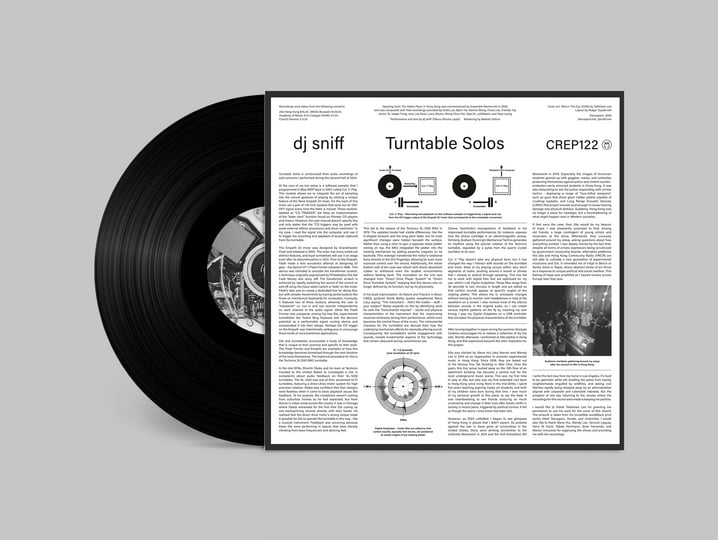 dj sniff 平行的玉音軌 LP Turntable Solos | dj sniff | Discrepant