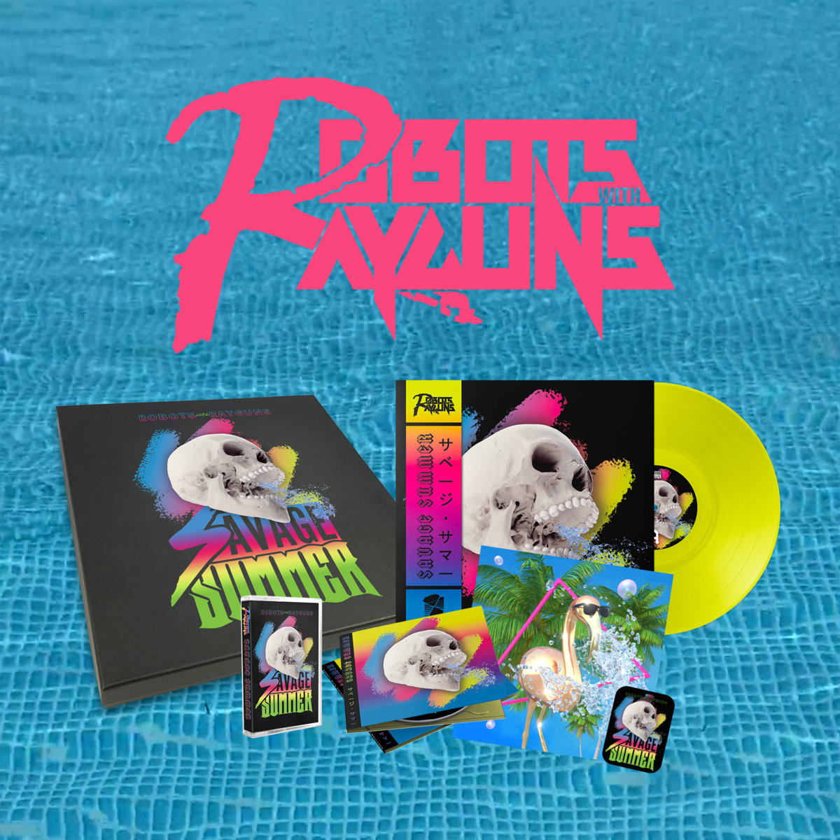 Savage Summer [Remastered] | Robots With Rayguns | TimeSlave