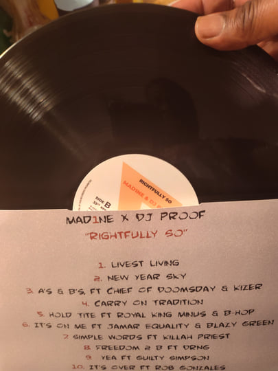 Rightfully So | Mad1ne X Dj Proof | MAD1ONE