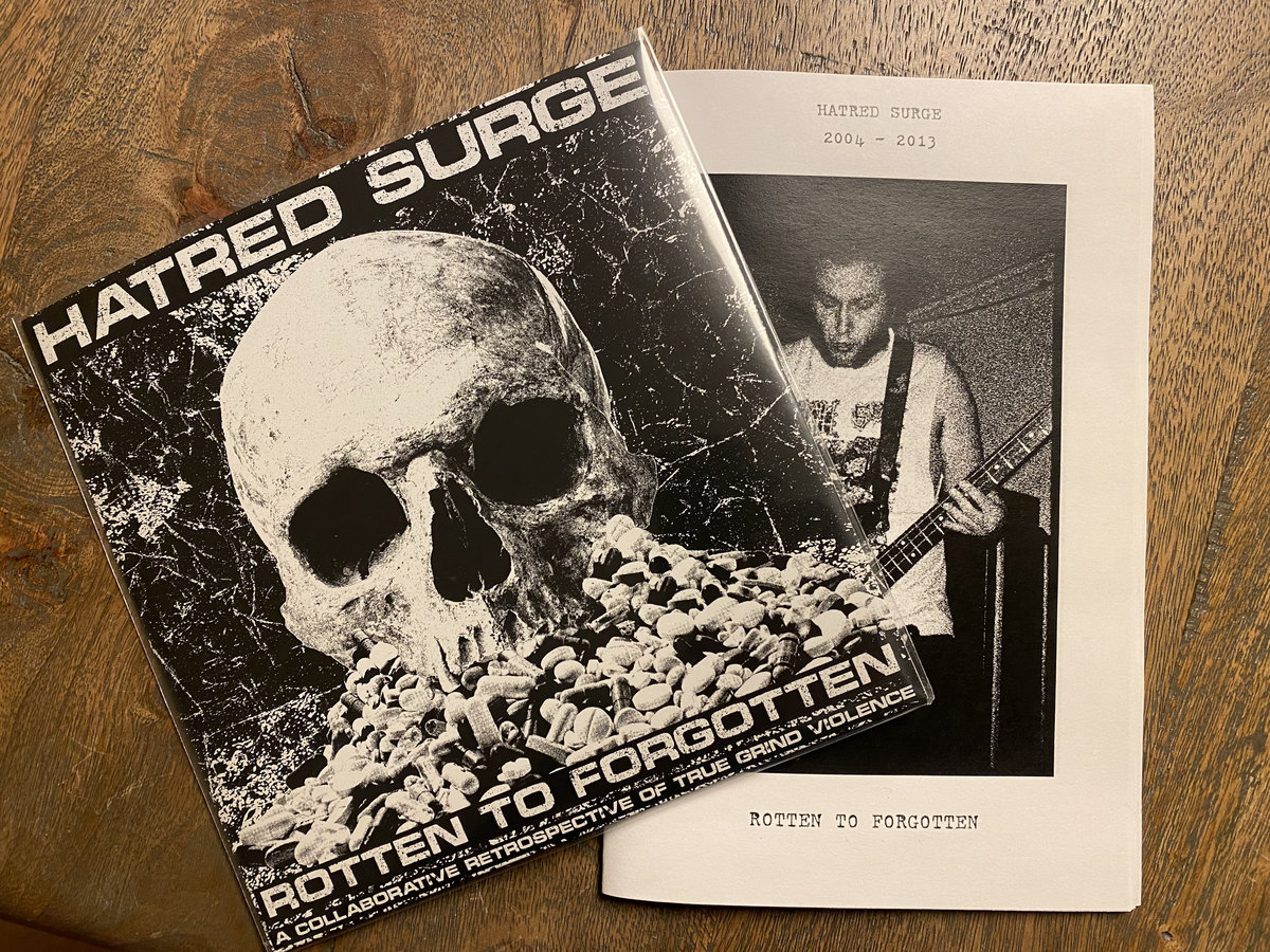 HATRED SURGE “rotten to forgotten” 7” w/ Zine | RFL RECORDS