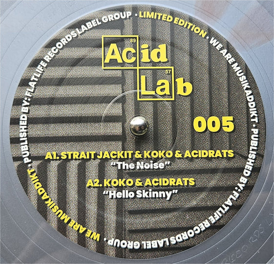 AcidLab 005 - We Are Musikaddict (Acid Techno) | Strait-Jackit