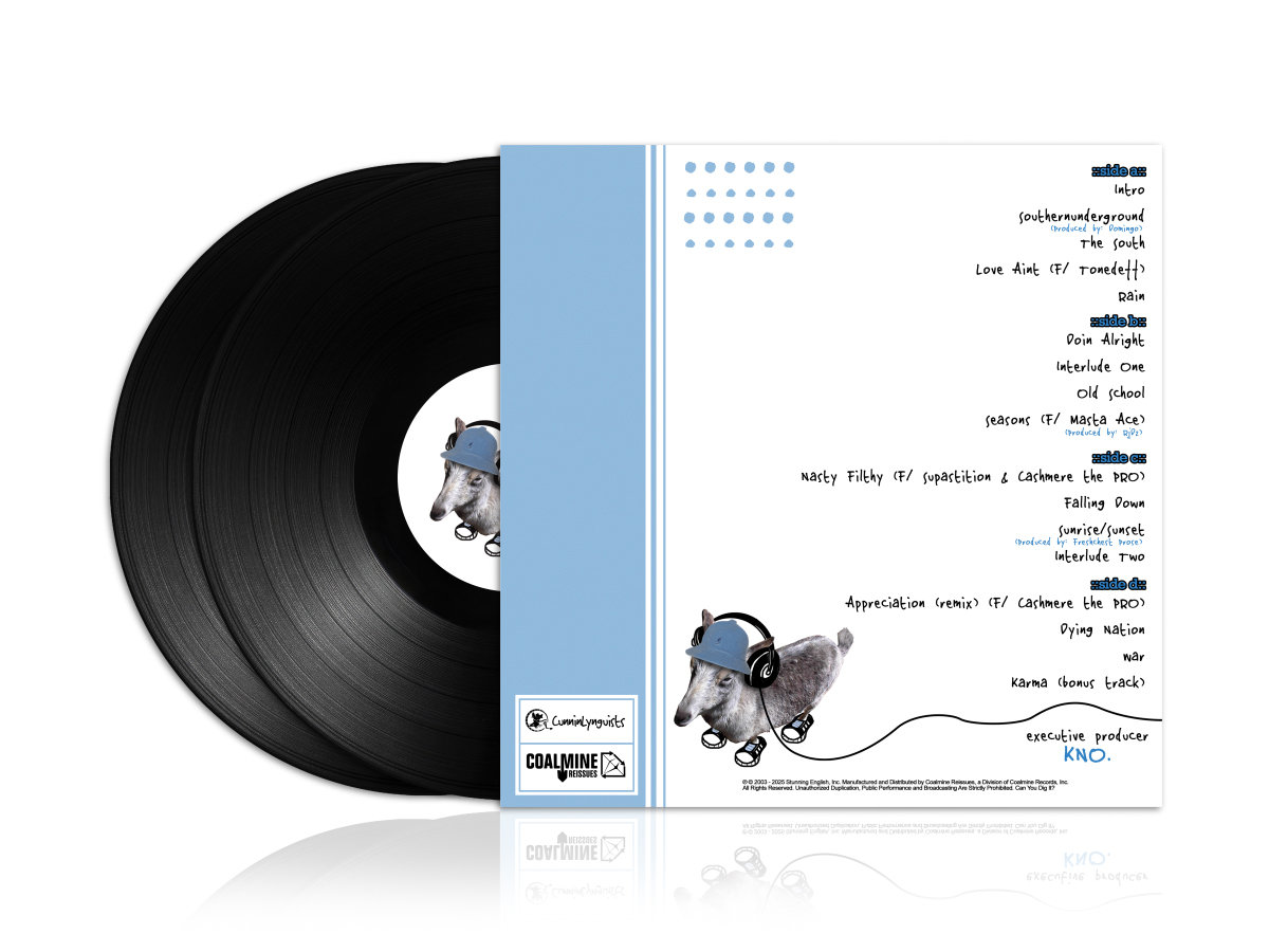 CunninLynguists／Southernunderground 2枚LP CunninLynguists – Southernunderground – 2 x Vinyl (Tri-color