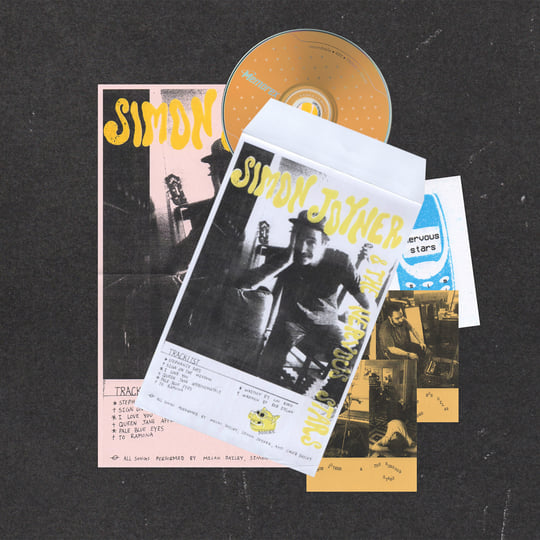 Simon Joyner ポスター付き 2枚組アナログLP Simon Joyner & The Nervous Stars (6 Song EP) | Simon Joyner