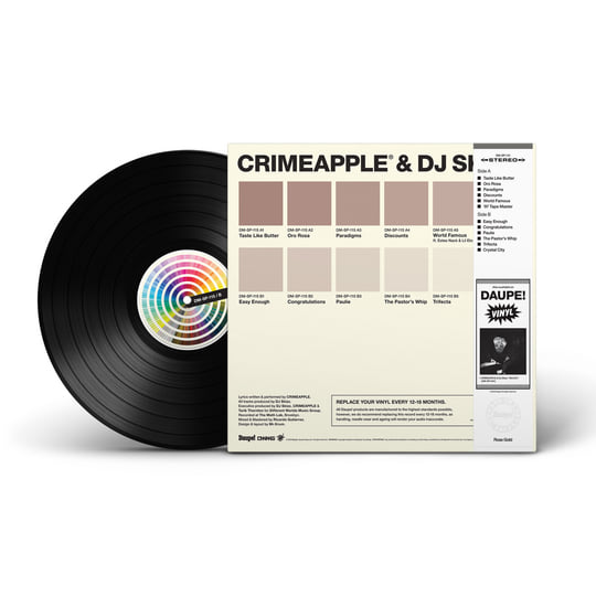 CRIMEAPPLE & DJ SKIZZ \"ROSE GOLD\" CD 新品 Rose Gold | Crimeapple x DJ Skizz | Daupe