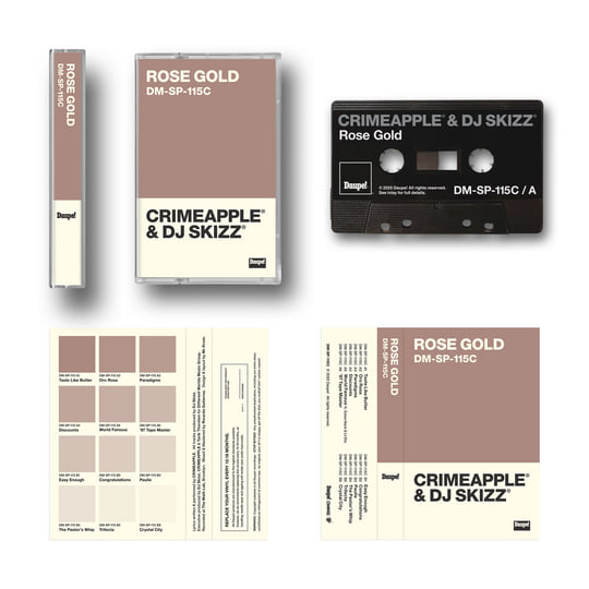 CRIMEAPPLE & DJ SKIZZ \"ROSE GOLD\" CD 新品 Rose Gold | Crimeapple x DJ Skizz | Daupe