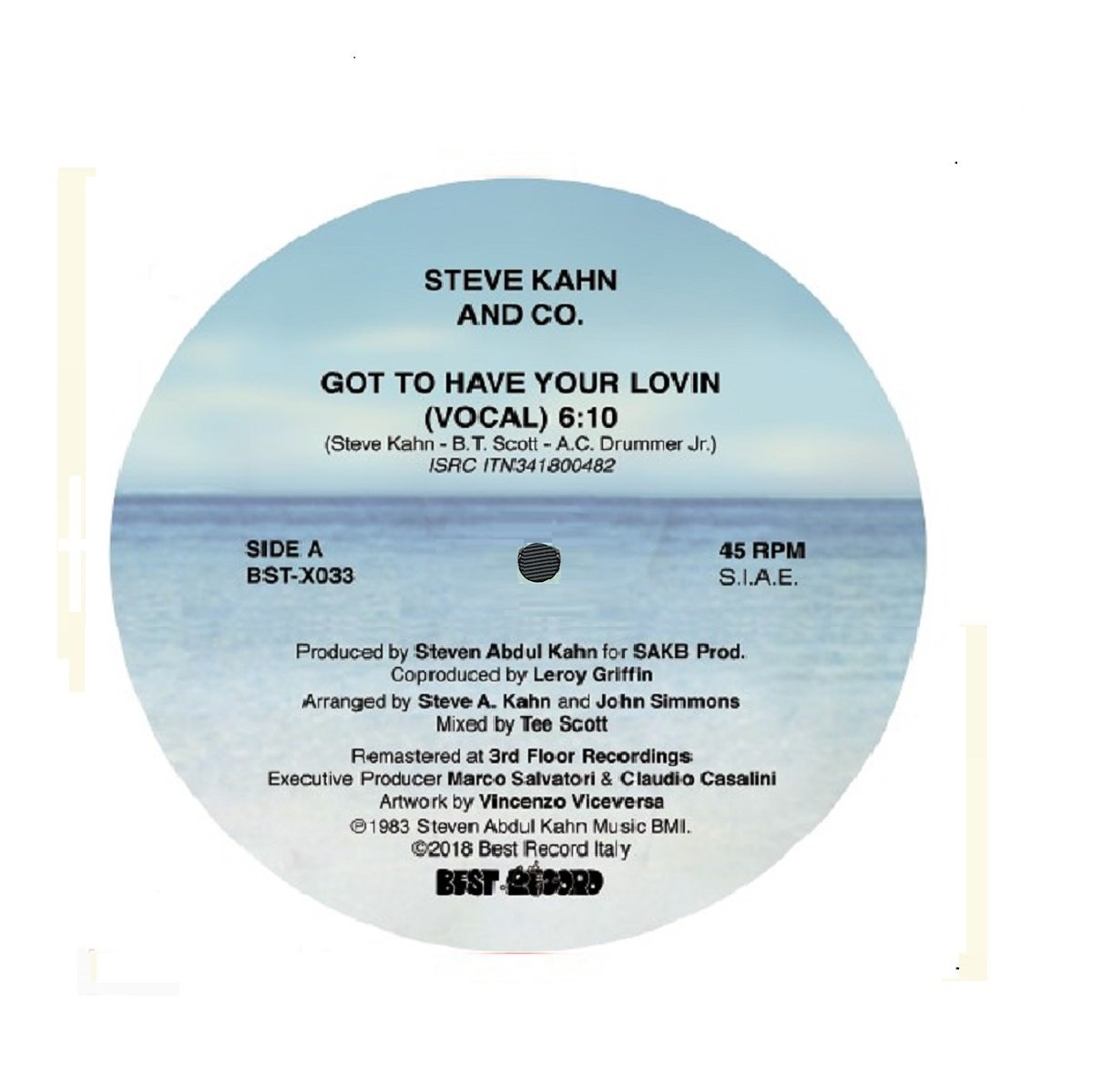 その他 Steve Got To Have Your Lovin [BST-X033] | STEVE KAHN & CO. | Best Record