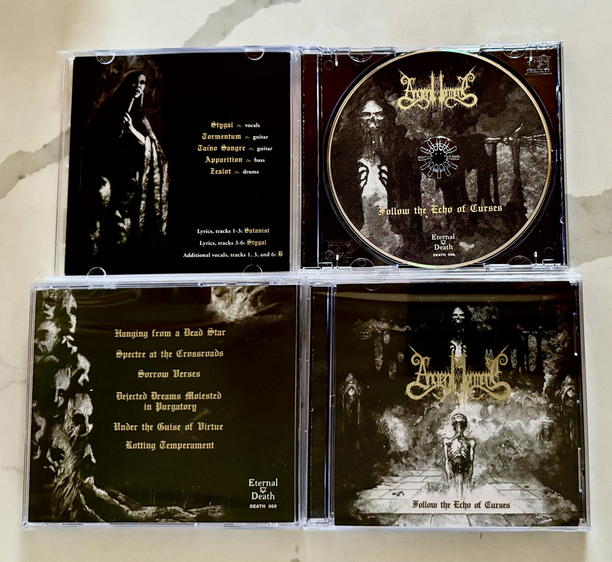アート・デザイン・音楽 Israel Arino  La gravetat del lloc / 2nd Follow the Echo of Curses | Ancient Torment | Eternal Death
