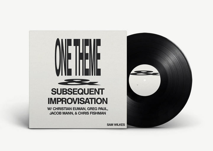 洋楽 SAM WILKES - ONE THEME & SUBSEQUENT LP One Theme & Subsequent Improvisation | Sam Wilkes
