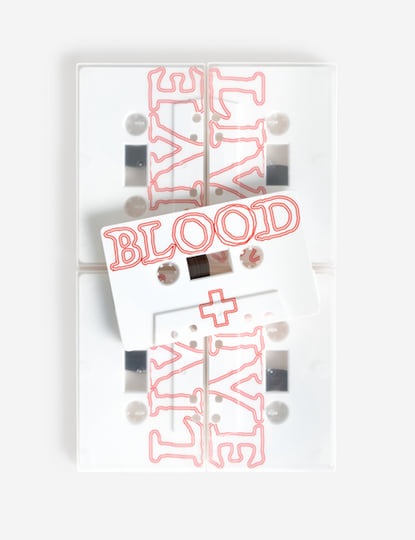 BLOOD + LIVE (C60 tape) | Michael J. Blood